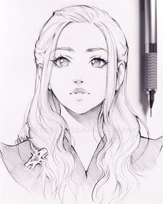 Картинки аниме для срисовки карандашом (69 фото)