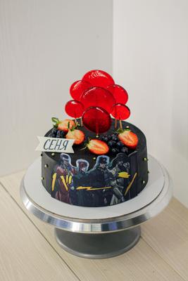 Торт в стиле аниме на заказ в СПб | Шоколадная крошка
