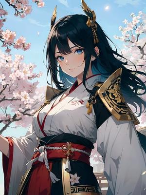 Anime Samurai Girl\" Poster for Sale by ByteyCreatives | Redbubble