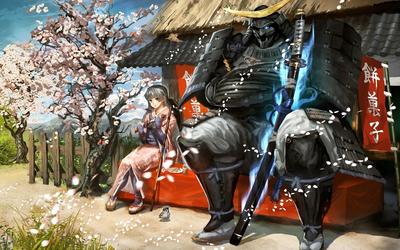 100+] Samurai Anime Wallpapers | Wallpapers.com
