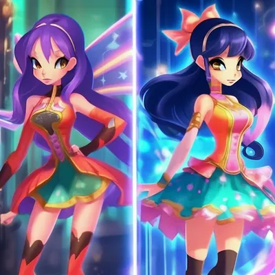 Luverihu 🌙 on Instagram: “anyone else here who wished that roxy joined the  winx back then? just me? 💚 #r… | Aesthetic anime, Winx club, Drawing  cartoon characters