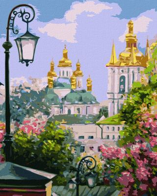 Картина по номерам - Киев златоверхий весной ©Kateryna Lisova (KHO3629)
