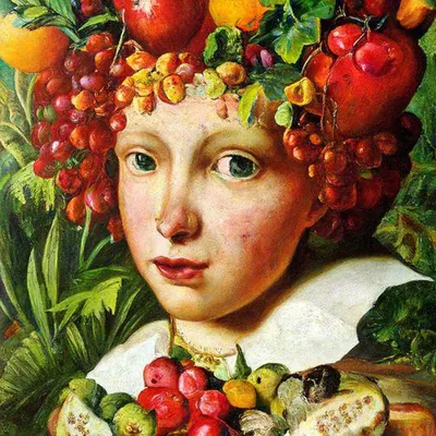 Универсальный сезон: что прячется за грудой фруктов и овощей на картине  Джузеппе Арчимбольдо | Вокруг Света
