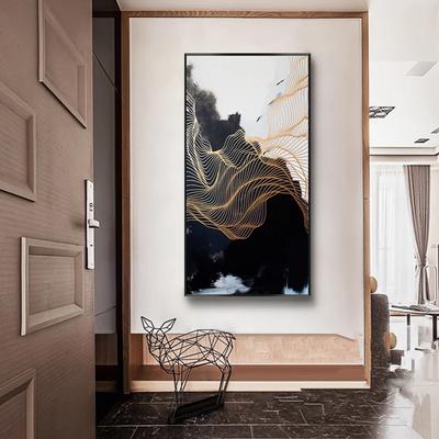 Современная Абстрактная Картина на холсте, картина в стиле Арт Деко HD,  Настенная картина, домашний декор, картины для гостиной | AliExpress