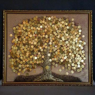 Картина \"Сказочное дерево богатства\" приносит 3 проявления богатства –  Богатство активов, богатство доходов и богатство роста - Букет подарков