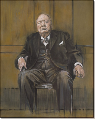 История пропавшего портрета Черчилля