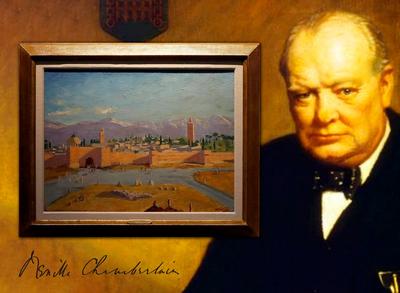 Портрет Уинстона Черчилля — Википедия