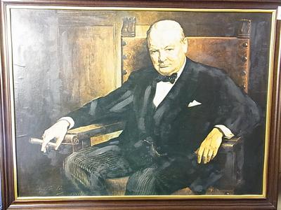 Личные вещи и картины Уинстона Черчилля пойдут с молотка | Портал  «Европульс»
