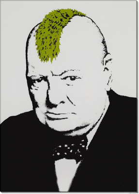 Картина \"Черчилль\" АНАТОЛИЙ ГАНКЕВИЧ, купить в интернет магазине в Москве