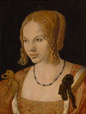 Портрет венецианки», Альбрехт Дюрер — описание картины
