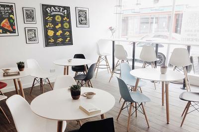Картины и постеры в интерьере кафе и ресторана, 30+ фото идей