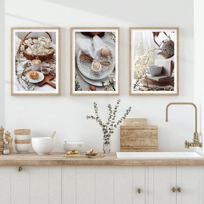 Картины для интерьера, украшения кухни, кафе, послеобеденный чай, принты,  картинки для декора спальни, безрамный плакат на скандинавскую тему –  лучшие товары в онлайн-магазине Джум Гик