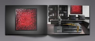 Дизайн каталога картин для интерьера в сегменте luxury – Мориссон
