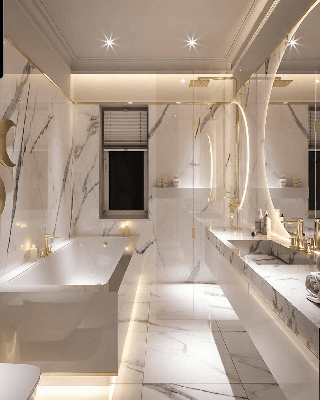 Выбор панно из плитки в ванную в 2019, как выбрать плиточное панно