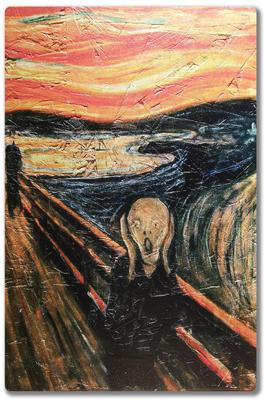 Тайна одной картины: почему кричит человек на картине Эдварда Мунка? |  VOICE | Дзен