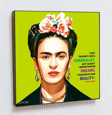 Портрет Фриды Кало поп-арт 80х100 Раскраска картина по номерам на холсте  Z-AB497-80x100 купить в Краснодаре