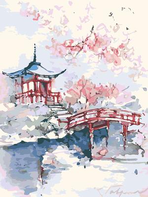 Сосна в японской живописи. работы японских художников с изображением сосен.