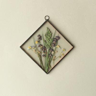 Панно гербарий в стекле цветы в картине креатив сухоцветов: цена 300 грн -  купить Картины на ИЗИ | Одесса