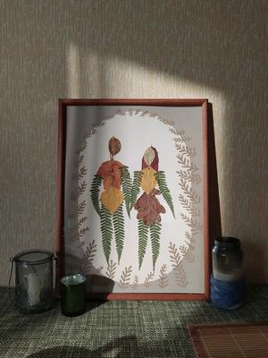 Постер 28 картин \"Растения, трава гербарий\" 50x40 см по цене 1413 ₽/шт.  купить в Пензе в интернет-магазине Леруа Мерлен