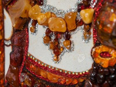 Уникальные картины из кристаллов сваровски, панно и драгоценных камней от MJ