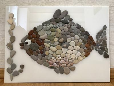 Картины из камней, и предметы интерьера из камня