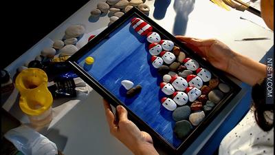 Территория творчества: Картина из морской гальки» - YouTube