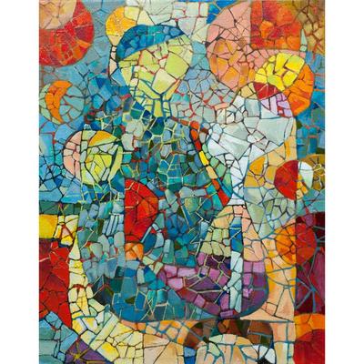 Мозаика Картина из мозаики Мозаичное панно Мозаика в ванную Картина с  рыбами Художественная мозаика №410651 - купить в Украине на Crafta.ua