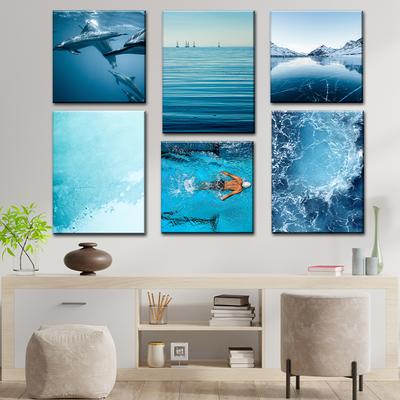 Модульная картина \"Море и камни\" МС21 - купить картины из нескольких частей  в интернет-магазине ABPstudio