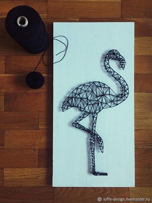 Стринг-арт — картины из гвоздей и нитей: что это и как ему научиться —  BurdaStyle.ru