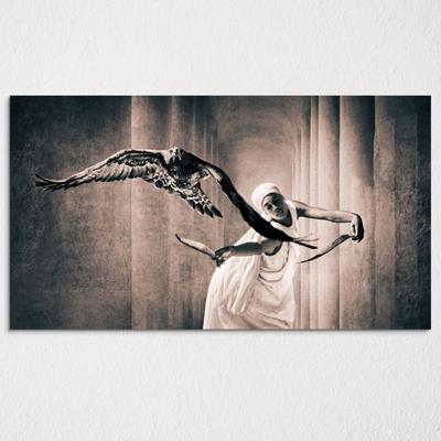 Скандинавская Настенная картина, цветочный холст, скандинавские модульные  картины, печать перьев, искусство для гостиной | AliExpress