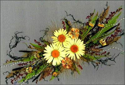 Делаем панно из сухоцветов: композиции своими руками +100 фото