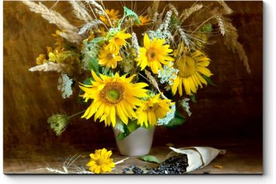 Картина из сухоцветов №728169 - купить в Украине на Crafta.ua