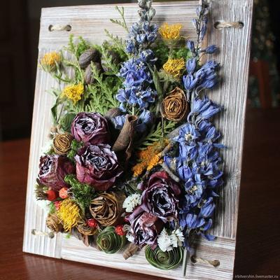 Набор сухоцветов по цветам – купить с доставкой по Москве и РФ