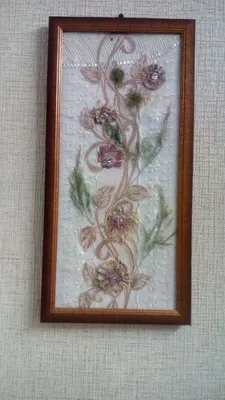 Супер идея! Картина-панно из сухоцветов. Поделки своими руками. DIY panel  of dried flowers. - YouTube