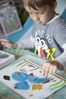 Картины-фрески из песка для детей — купить по низкой цене на Яндекс Маркете