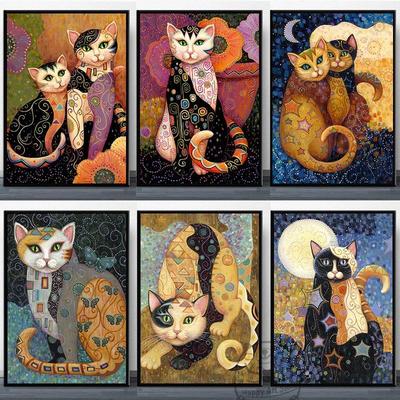 Картина по номерам на холсте на подрамнике для детей 40х50 \"Кошки Котята  Коты Котики\" - купить с доставкой по выгодным ценам в интернет-магазине  OZON (256467196)