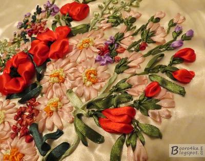 Картина с вышивкой лентами \"цветы полевые\" — цена 850 грн в каталоге Картины  ✓ Купить товары для дома и быта по доступной цене на Шафе | Украина  #96389257