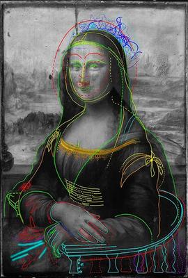 Картина Леонардо да Винчи \"Монна Лиза\" | Handmade интернет-магазин  Karpaty.Shop