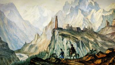Файл:Paintings by Mikhail Lermontov, 1825.jpg — Википедия