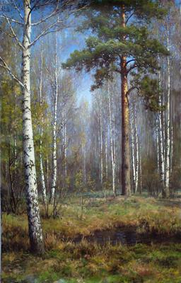 Картина Весенний лес, художник Вадим Зайнуллин