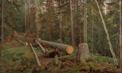 Файл:Этюд к картине Рубка леса (Шишкин).jpg — Википедия