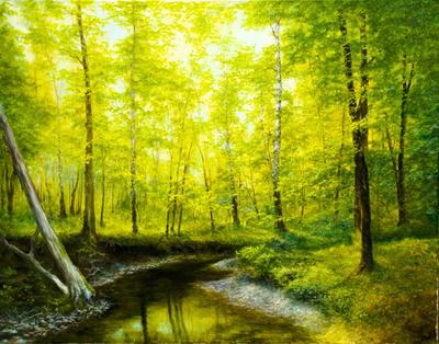 Лес в картинах художников | Интернет-магазин картин ArtWorld.ru