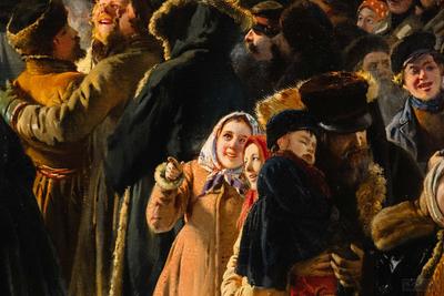Не пущу\", Владимир Маковский, 1892 г. | Мировая Живопись | Дзен