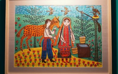 Редкие работы Марии Примаченко показывают в Киеве в честь юбилея |  Вдохновляющее искусство, Иллюстрация дракона, Эскиз птицы