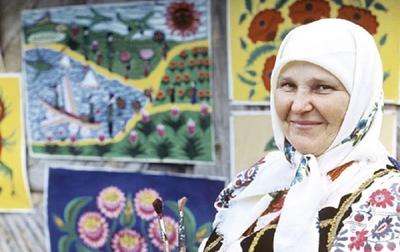 Редкие работы Марии Примаченко показывают в Киеве в честь юбилея | Arthive