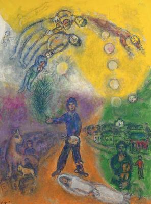 Авторская копия картины Шагала за $12 миллионов — чем она отличается от  оригинала?