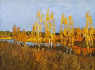 Осень в горах» картина Фёдорова Владимира маслом на холсте — купить на  ArtNow.ru