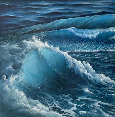 Триптих картина Море - Реализм