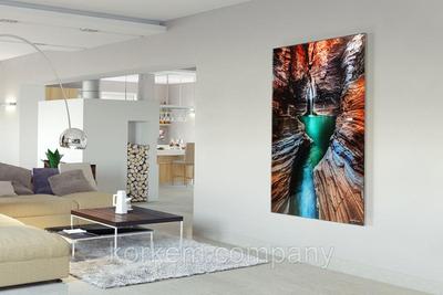 Картина на стекле 40х50 см Яркая девушка купить недорого в  интернет-магазине товаров для декора Бауцентр