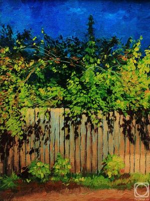 Вятские картины на холсте \"Сетка, забор, железный, трава\" на подрамнике /  декор для дома / интерьер / на стену | AliExpress